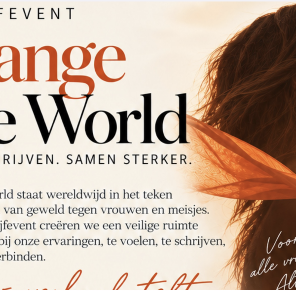 Schrijfworkshop Orange The World
